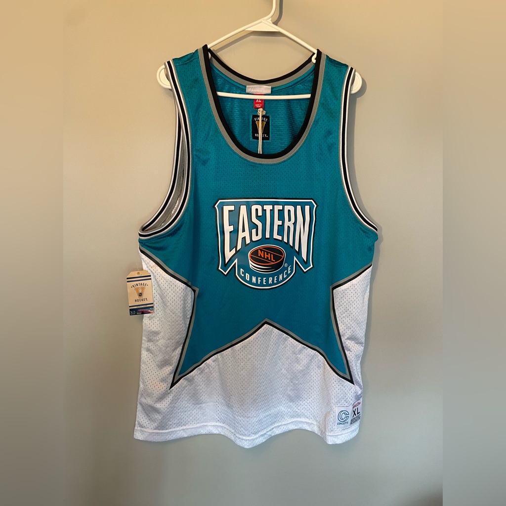 Cncpts Mitchell  Ness Nhl All Star Basketball Jersey